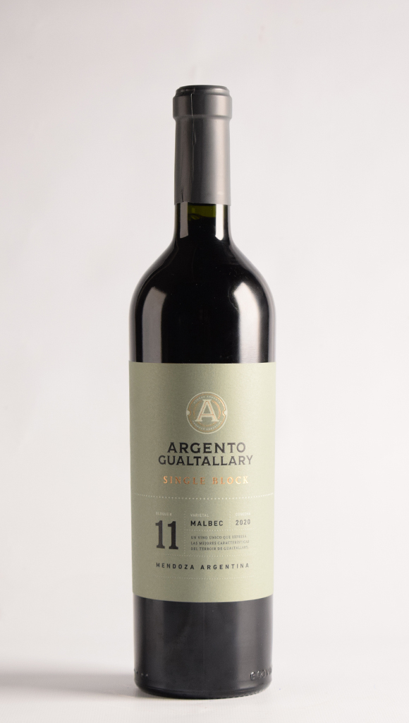 ARGENTO SINGLE BLOCK MALBEC GUALTALLARY 2020
